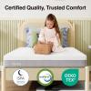 imageNovilla Queen Size Mattress 12 Inch Gel Memory Foam Mattress for Cool Night ampamp Pressure Relief Medium Plush Feel with Motion Isolating BlissGrey