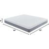 imageNovilla Queen Size Mattress 12 Inch Gel Memory Foam Mattress for Cool Night ampamp Pressure Relief Medium Plush Feel with Motion Isolating BlissGrey
