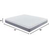 imageNovilla Queen Size Mattress 12 Inch Gel Memory Foam Mattress for Cool Night ampamp Pressure Relief Medium Plush Feel with Motion Isolating BlissGrey
