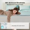 imageNovilla Summer Sleeping Pad Twin Size1 Cooling Mat1 PillowcaseSleeping Mat for 821quot MattressElastic BandageWashable ampamp Breathable Mattress Pad for Hot SleepersBlueBlue
