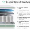 imageNovilla Twin Mattress 10 Inch Hybrid Pillow Top Twin Size Mattress in a Box with Gel Memory Foam ampamp Individually Wrapped Pocket Coils Innerspring for a Cozy ampamp Peaceful SleepWhite