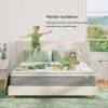 imageNovilla Twin Mattress 10 Inch Hybrid Pillow Top Twin Size Mattress in a Box with Gel Memory Foam ampamp Individually Wrapped Pocket Coils Innerspring for a Cozy ampamp Peaceful SleepWhite