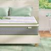 imageNovilla Twin Mattress 10 Inch Hybrid Pillow Top Twin Size Mattress in a Box with Gel Memory Foam ampamp Individually Wrapped Pocket Coils Innerspring for a Cozy ampamp Peaceful SleepWhite