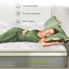 imageNovilla Twin Mattress 10 Inch Hybrid Pillow Top Twin Size Mattress in a Box with Gel Memory Foam ampamp Individually Wrapped Pocket Coils Innerspring for a Cozy ampamp Peaceful SleepWhite