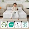 imageNovilla Twin Mattress 10 Inch Hybrid Pillow Top Twin Size Mattress in a Box with Gel Memory Foam ampamp Individually Wrapped Pocket Coils Innerspring for a Cozy ampamp Peaceful SleepWhite