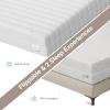 imageNovilla Twin Mattress 10 Inch Hybrid Pillow Top Twin Size Mattress in a Box with Gel Memory Foam ampamp Individually Wrapped Pocket Coils Innerspring for a Cozy ampamp Peaceful SleepWhite