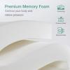 imageNovilla Twin Mattress 10 Inch Hybrid Pillow Top Twin Size Mattress in a Box with Gel Memory Foam ampamp Individually Wrapped Pocket Coils Innerspring for a Cozy ampamp Peaceful SleepWhite