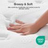 imageNovilla Twin Mattress 10 Inch Hybrid Pillow Top Twin Size Mattress in a Box with Gel Memory Foam ampamp Individually Wrapped Pocket Coils Innerspring for a Cozy ampamp Peaceful SleepWhite
