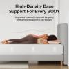 imageNovilla Twin Mattress 6 Inch Twin Bed Mattress for Kids Gel Memory Foam Mattresses for Cooling Night Sleep ampamp Pressure Relief CertiPURUS CertifiedQueen US Standard