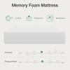 imageNovilla Twin Mattress 6 Inch Twin Bed Mattress for Kids Gel Memory Foam Mattresses for Cooling Night Sleep ampamp Pressure Relief CertiPURUS CertifiedKing US Standard