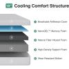 imageNovilla Twin Mattress 6 Inch Twin Bed Mattress for Kids Gel Memory Foam Mattresses for Cooling Night Sleep ampamp Pressure Relief CertiPURUS CertifiedQueen