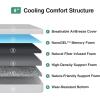 imageNovilla Twin Mattress 6 Inch Twin Bed Mattress for Kids Gel Memory Foam Mattresses for Cooling Night Sleep ampamp Pressure Relief CertiPURUS CertifiedTwin XL