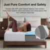 imageNovilla Twin Mattress 6 Inch Twin Bed Mattress for Kids Gel Memory Foam Mattresses for Cooling Night Sleep ampamp Pressure Relief CertiPURUS CertifiedQueen US Standard