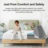 imageNovilla Twin Mattress 6 Inch Twin Bed Mattress for Kids Gel Memory Foam Mattresses for Cooling Night Sleep ampamp Pressure Relief CertiPURUS CertifiedQueen US Standard