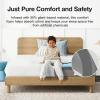 imageNovilla Twin Mattress 6 Inch Twin Bed Mattress for Kids Gel Memory Foam Mattresses for Cooling Night Sleep ampamp Pressure Relief CertiPURUS CertifiedKing US Standard