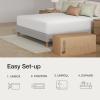 imageNovilla Twin Mattress 6 Inch Twin Bed Mattress for Kids Gel Memory Foam Mattresses for Cooling Night Sleep ampamp Pressure Relief CertiPURUS CertifiedCalifornia King