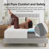 imageNovilla Twin Mattress 6 Inch Twin Bed Mattress for Kids Gel Memory Foam Mattresses for Cooling Night Sleep ampamp Pressure Relief CertiPURUS CertifiedTwin XL