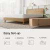 imageNovilla Twin Mattress 6 Inch Twin Bed Mattress for Kids Gel Memory Foam Mattresses for Cooling Night Sleep ampamp Pressure Relief CertiPURUS CertifiedKing US Standard
