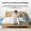 imageNovilla Twin Mattress 6 Inch Twin Bed Mattress for Kids Gel Memory Foam Mattresses for Cooling Night Sleep ampamp Pressure Relief CertiPURUS CertifiedKing US Standard