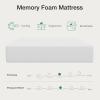 imageNovilla Twin Mattress 6 Inch Twin Bed Mattress for Kids Gel Memory Foam Mattresses for Cooling Night Sleep ampamp Pressure Relief CertiPURUS CertifiedQueen US Standard