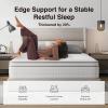 imageNovilla Twin Mattress 8 Inch Twin Size Mattresses in a Box with Smarts Coil for Pressure Relief Medium Plush Foam and Spring Hybrid Colchones with CertiPURUS Certified for Kid for KidssQueen US Standard