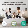 imageNovilla Twin Mattress 8 Inch Twin Size Mattresses in a Box with Smarts Coil for Pressure Relief Medium Plush Foam and Spring Hybrid Colchones with CertiPURUS Certified for Kid for KidssTwin