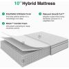 imageNovilla Twin Mattress 8 Inch Twin Size Mattresses in a Box with Smarts Coil for Pressure Relief Medium Plush Foam and Spring Hybrid Colchones with CertiPURUS Certified for Kid for KidssQueen US Standard