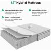 imageNovilla Twin Mattress 8 Inch Twin Size Mattresses in a Box with Smarts Coil for Pressure Relief Medium Plush Foam and Spring Hybrid Colchones with CertiPURUS Certified for Kid for KidssQueen US Standard