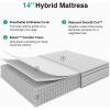 imageNovilla Twin Mattress 8 Inch Twin Size Mattresses in a Box with Smarts Coil for Pressure Relief Medium Plush Foam and Spring Hybrid Colchones with CertiPURUS Certified for Kid for KidssTwin