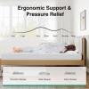 imageNovilla Twin Size Mattress 10 Inch Twin Memory Foam Mattress with Breathable Comfort ampamp HighDensity Support Foam for Pressure Relief ampamp Contouring Support Mattresses in a BoxTwin