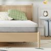 imageNovilla 10 Inch Mattress Full Gel Full Memory Foam Mattress in a Box with Comfort Foam for Back Pain Relief ampamp Body Support ampamp Cool Night Sleep CertiPURUS CertifiedGrey