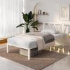 With Headboard-white B