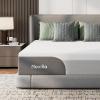 imageNovilla 14 Inch King Size Mattress Gel King Memory Foam Mattress in a Box with CoolTouch Nylon Cover for Cooling Night Sleep Pain Relief ampamp Spinal Support with Comfort Foam CertiPURUS CertifiedGrey