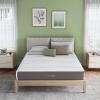 imageNovilla 14 Inch Queen Size Mattress in a Box with Advanced Cooling Gel Memory Foam Bed with Advanced Charcoal Support MediumFirm Pressure Relief with Motion Reduction ampamp TripleZone SupportGrey
