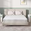 imageNovilla Mattress Topper Queen 3 Inch Dual Layer Memory Foam Mattress Topper Enhance Cooling Supportive ampamp Pressure Relieving with Breathable CoverQueen Size Yozora2 Inch