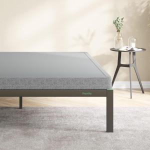 imageNovilla Box Spring for Queen Bed 4Inch Metal Queen Box Spring Supports for All Types of MattressExtraStrong Support ampamp NonSlip No Noise Easy AssemblyKing