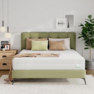 imageNovilla Queen Mattress 12 Inch Foam Mattress Double Air Zone Queen Size Mattresses with Flippable Design for Back ampamp Side Sleeper Tight Top Mattresses with Breathable Fabric CoverWhite