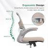 imageNovilla Ergonomic Office Chair High Back Gaming Chair with Thick Molded Foam Cushion Adjustable Lumbar Support Swivel Computer Gaming Desk Chair with Adjustable Headrest and Flipup Armrests GreyGrey