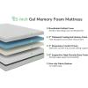 imageNovilla Full Size Mattress 12 Inch Gel Memory Foam Mattress Full Mattress in a Box for Back Pain Relief Medium Firm Mattress with Edge Support ampamp Motion Isolation AtaraxiaWhite