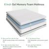 imageNovilla Full Size Mattress 12 Inch Gel Memory Foam Mattress Full Mattress in a Box for Back Pain Relief Medium Firm Mattress with Edge Support ampamp Motion Isolation AtaraxiaWhite