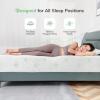 imageNovilla Full Size Mattress 12 Inch Gel Memory Foam Mattress Full Mattress in a Box for Back Pain Relief Medium Firm Mattress with Edge Support ampamp Motion Isolation AtaraxiaWhite