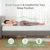 imageNovilla Full Size Mattress 12 Inch Gel Memory Foam Mattress Full Mattress in a Box for Back Pain Relief Medium Firm Mattress with Edge Support ampamp Motion Isolation AtaraxiaWhite
