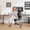 imageNovilla Home Office Computer Desk Chair High Back Ergonomic Desk Chair with Adjustable Lumbar Support and Height Swivel Task Chair with Flipup Armrests Black