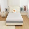 imageNovilla Full Size Mattress 12 Inch Gel Memory Foam Mattress Full Mattress in a Box for Back Pain Relief Medium Firm Mattress with Edge Support ampamp Motion Isolation AtaraxiaWhitegrey