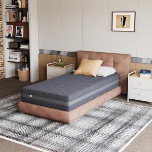 imageNovilla King Mattress 10 Inch King Size Mattress Gel Memory Foam for Pressure Relief amp Ergonomic Back Support with Green TeaInfused Foam Medium Firm Mattresses in a BoxTwin XL