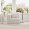 imageNovilla 106 Modular Sectional Sofa Modern Cloud Sectional Couch with Smarts Coil Support LShape Boneless Couch for Living Room Apartments Bedroom No Assembly Required 3 Seat w 1 OttomanBeige