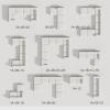 imageNovilla 106 Modular Sectional Sofa Modern Cloud Sectional Couch with Smarts Coil Support LShape Boneless Couch for Living Room Apartments Bedroom No Assembly Required 3 Seat w 1 OttomanBeige