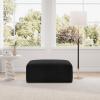 imageNovilla 106 Modular Sectional Sofa Modern Cloud Sectional Couch with Smarts Coil Support LShape Boneless Couch for Living Room Apartments Bedroom No Assembly Required 3 Seat w 1 OttomanBlack