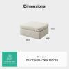 imageNovilla 108 Modular Sectional Sofa Modular Sectional Couches for Living Room Bedroom Chenille Removable Cover Cloud Couch with Smarts Coil Support LShaped CouchDark Grey 3 Seater  1 OttomanBeige