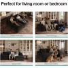 imageNovilla Modular Cloud Couch Modern Sectional Sofa with Smarts Coil Support Chenille Fabric Upholstered Couch for Living Room Apartments Bedroom No Assembly RightArm Chair Dark GreyDark Grey